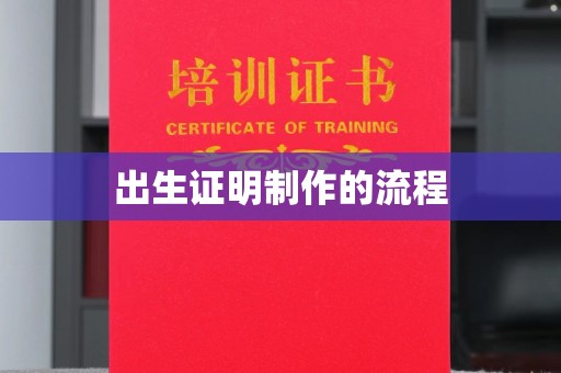 剑河出生证明制作的流程
