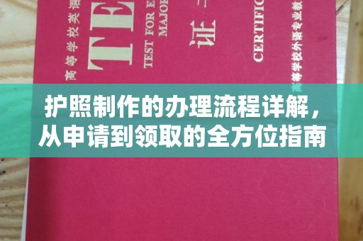 剑河护照制作的办理流程详解，从申请到领取的全方位指南